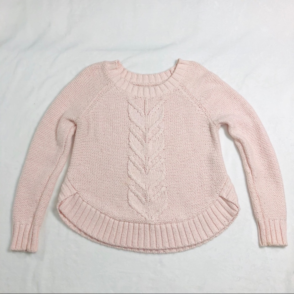 Aerie- Chunky Knit Sweater Blush Size M